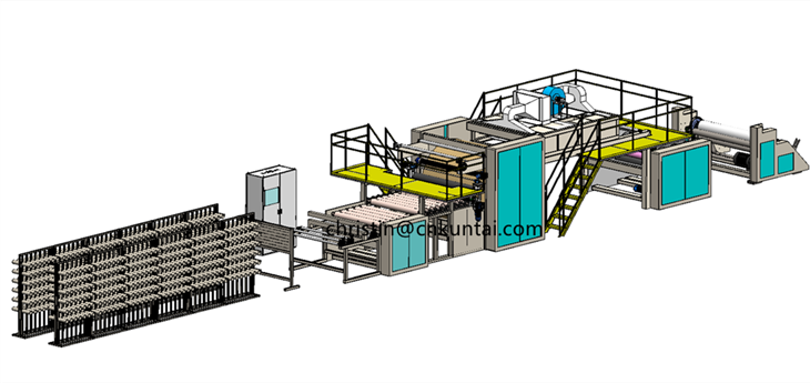 UD Aramid Fabric Prepreg Machine