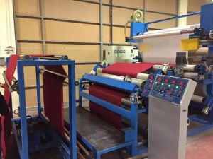 Sofa Fabric Solvent Byggt Lím Laminating Machine