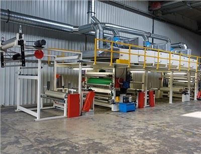 Sófa Umsókn Gervi Leður Bronzing Machine